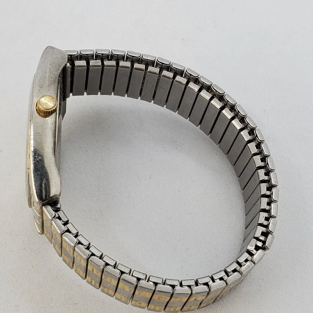 Men's Watch 36MM Gray Dial‎ Gray Gold Tone Bracelet Band 6